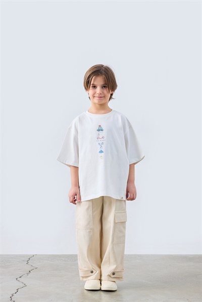 Travel Themed Baskılı Tshirt