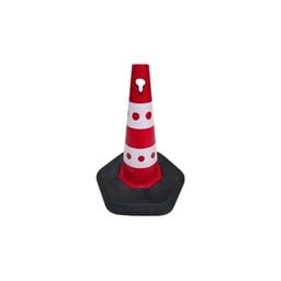 50 cm Benekli Ağırlıklı Reklam Konisi