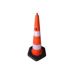 90 cm Ağırlıklı Turuncu Trafik Konisi