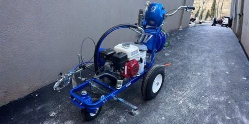 Line Lazer 3900 elle itmeli yol çizgi makinesi