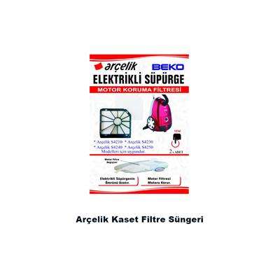 Arçelik 4240 Uyumlu Kaset Filtre Süngeri