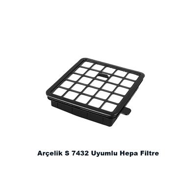 Arçelik S 7432 Uyumlu Hepa Filtre
