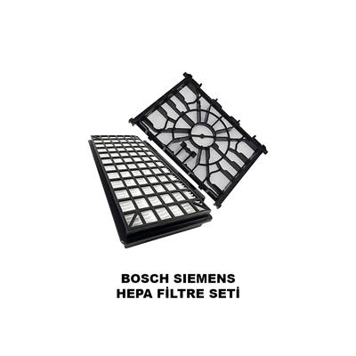 Bosch BSGL5 & Siemens VSQ8 Uyumlu Hepa Filtre Seti