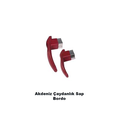 Çaydanlık Sapı Set Kare Bordo