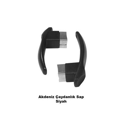 Çaydanlık Sapı Set Kare Siyah