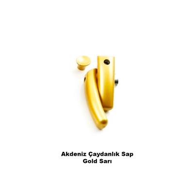 Çaydanlık Sapı Set Yuvarlak Gold Sarı