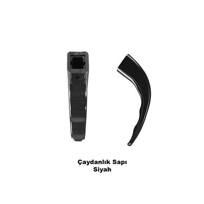 Çaydanlık Sapı Siyah Alttan Vidalı