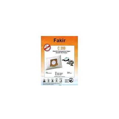 Fakir C 200 Uyumlu Bez Torba Sms 5li