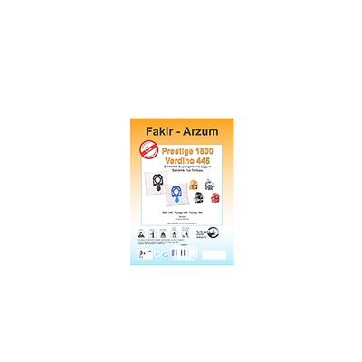 Fakir Prestige 1800 - 1900 Uyumlu Bez Torbası Sms 5li