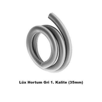 Lüx Hortum Gri Parlak 1. Kalite 35mm