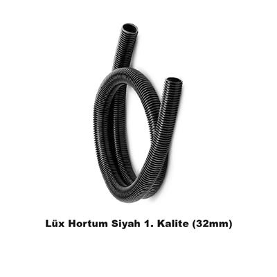 Lüx Hortum Parlak Siyah 1. Kalite 32mm