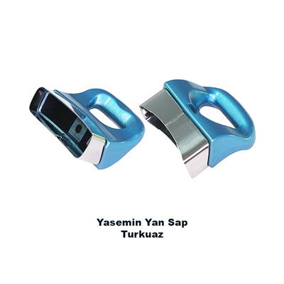 Yasemin Tencere Yan Sap Turkuaz Set