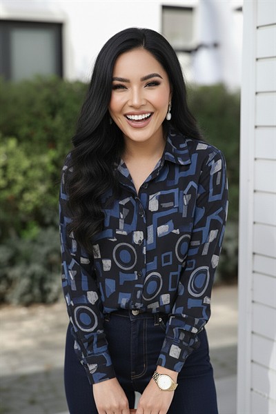 Kadın Koyu Lacivert Premium Seri Kot Pantolon Pamuk Yüksek Bel Boyfit Orj Marka Jean