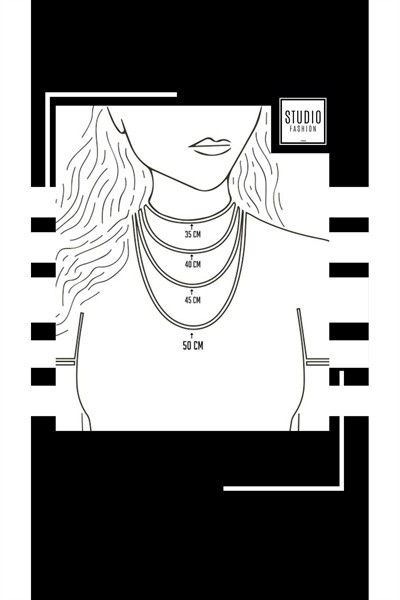 Kararmaz Kuyumcu I?şçilik Vip Çelik Premium Rodyum Kaplama Taşlı Yıldız Ay Detaylı Tasarım Kolye