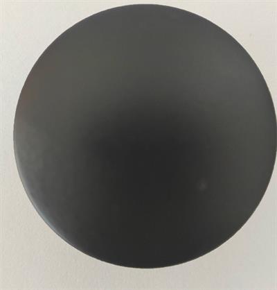 Ahu Siyah Düğme Kulp Mobilya Dolap Çekmece Vestiyer Kulpları