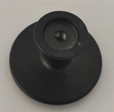 Ahu Siyah Düğme Kulp Mobilya Dolap Çekmece Vestiyer Kulpları