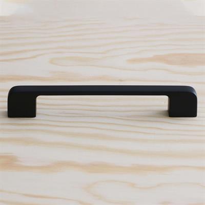 Arel 224 mm Siyah Kulp Mobilya Dolap Çekmece Vestiyer Kulpları