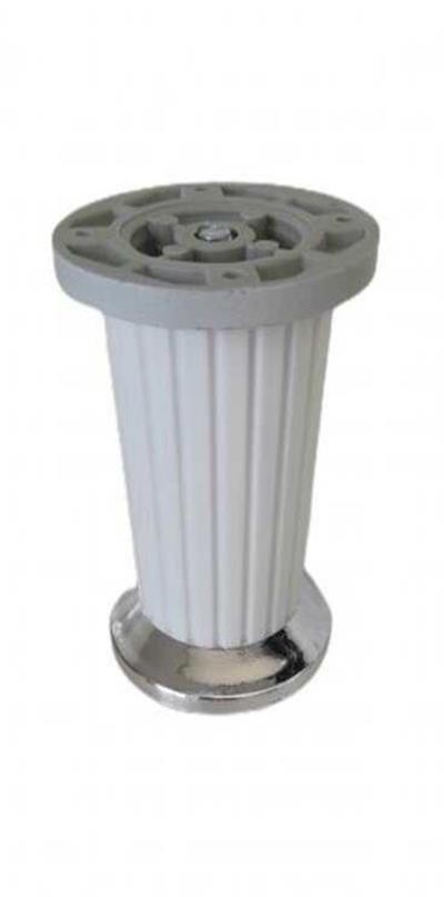 Artemis Ayarlı Ayak 8-9 cm Beyaz - Mutfak, Tv Ünitesi, Dolap Ayağı, Komodin, Baza, Kanepe Koltuk Ayağı, Gardrop Ayağı