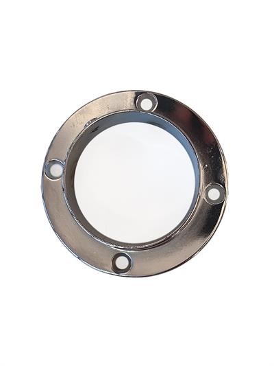 Askı Flanşı Krom Daire Dolap Elbise Askı Aparatı 51 mm İç Çapı