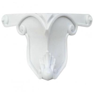 Aslan Plastik Oymalı Ayak 12 Cm Beyaz - Tv Ünitesi, Dolap Ayağı, Komodin, Baza, Kanepe Koltuk Ayağı, Gardrop Ayağı