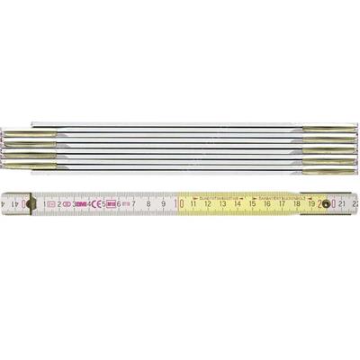 BMI 9802 Alüminyum Kırma Metre 2M (Kayın Ağacı Kaplamalı)