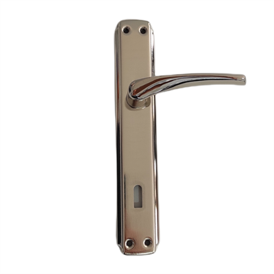 Bravo Aynalı Nikel Saten Oda Kapı Kolu