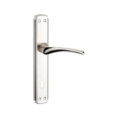 Bravo Aynalı Nikel Saten Oda Kapı Kolu