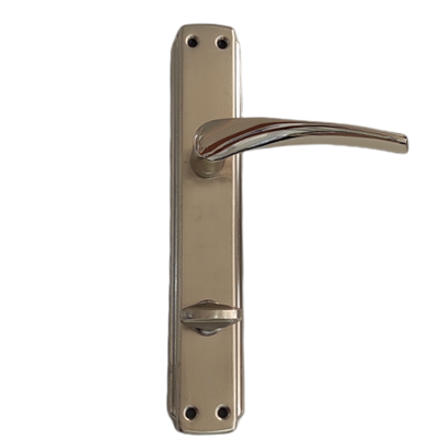 Bravo Aynalı Nikel Saten Wc Kapı Kolu