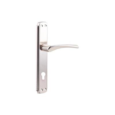 Bravo Aynalı Nikel Saten Yale Kapı Kolu