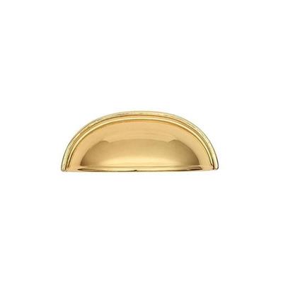 Çanak Kulp - 64 mm Altın Gold Mobilya Kulp (Dolap, Çekmece, Vestiyer Uyumlu)