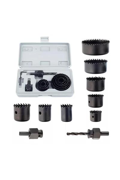 Cmc Tools 11 Parça Ahşap Demir Ağaç Delme Delik Açma Testere Seti 19-64 Mm