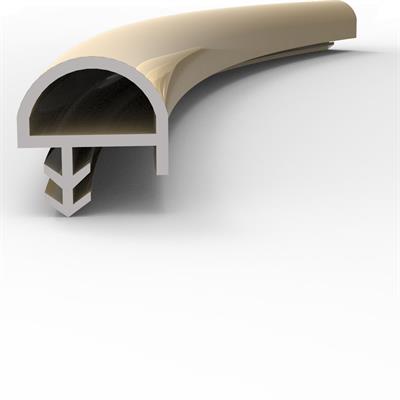 D Yandan Kapı Fitili Beyaz 10 mm