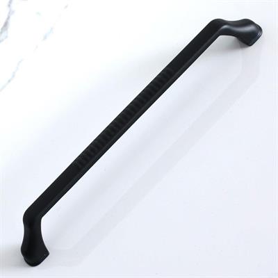 Defne 160 mm Siyah Kulp Mobilya Dolap Çekmece Vestiyer Kulpları