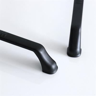 Defne 224 mm Siyah Kulp Mobilya Dolap Çekmece Vestiyer Kulpları