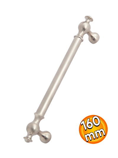 Dora 160 mm İnox Kulp Mobilya Dolap Çekmece Vestiyer Kulpları