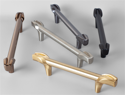 Duru 160 mm Soft Altın Kulp Mobilya Dolap Çekmece Vestiyer Kulpları