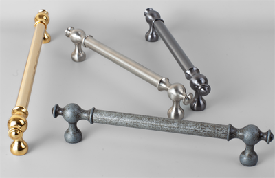 Duru 160 mm Soft Füme Kulp Mobilya Dolap Çekmece Vestiyer Kulpları