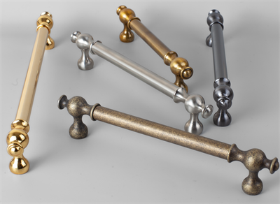 Duru 160 mm Soft Füme Kulp Mobilya Dolap Çekmece Vestiyer Kulpları