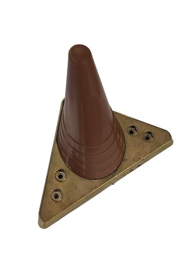 Efsane Plastik Ayak 15 Cm Ceviz - Tv Ünitesi, Dolap Ayağı, Komodin, Baza, Kanepe Koltuk Ayağı, Gardrop Ayağı