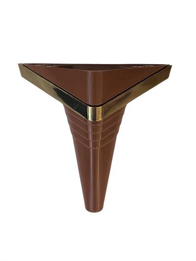 Efsane Plastik Ayak 15 Cm Ceviz - Tv Ünitesi, Dolap Ayağı, Komodin, Baza, Kanepe Koltuk Ayağı, Gardrop Ayağı