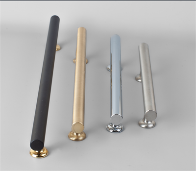 Eva 192 mm Mat Siyah Kulp Mobilya Dolap Çekmece Vestiyer Kulpları