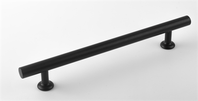 Eva 192 mm Mat Siyah Kulp Mobilya Dolap Çekmece Vestiyer Kulpları