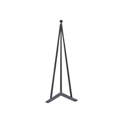 Firkete Metal Ayak Mat Siyah 72 Cm