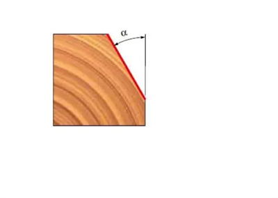 Freud 40-09806P 25,4x25,1x67,25X6 Z=2 15°