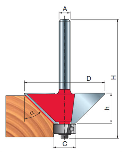 Freud 40-10112P 30,1x22,5x70,7x12 Z=2 22,5°