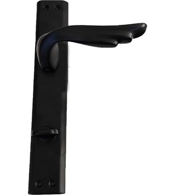 Güveniş Berlin Alm. Aynalı Siyah Wc Kapı Kolu