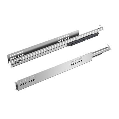Hettich Atira Bordürsüz Metal Yanaklı Gri Çekmece Seti Rayı / 42 Cm