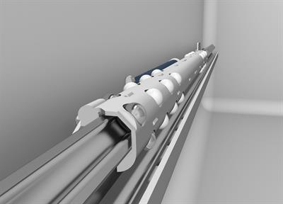 Hettich Quadro 25 cm Bas Aç Tam Açılım Ray Çekmece Rayı Basaç Ray Mandal Dahil