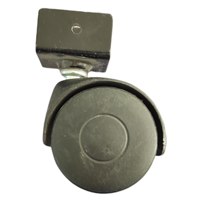Hts-431 Plastik Siyah 30 mm Büyük U Tablalı Teker