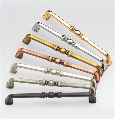 Kale Mat Siyah 128 mm Kulp Mobilya Dolap Çekmece Vestiyer Kulpları